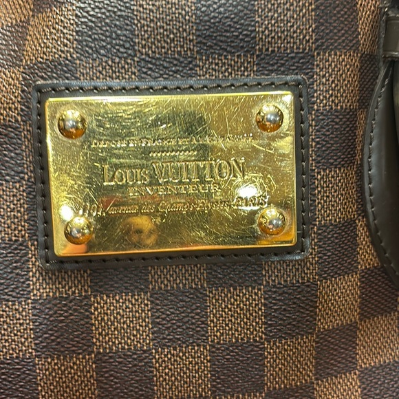 Louis Vuitton Damier Hampstead MM shoulder tote bag - Picture 3 of 17